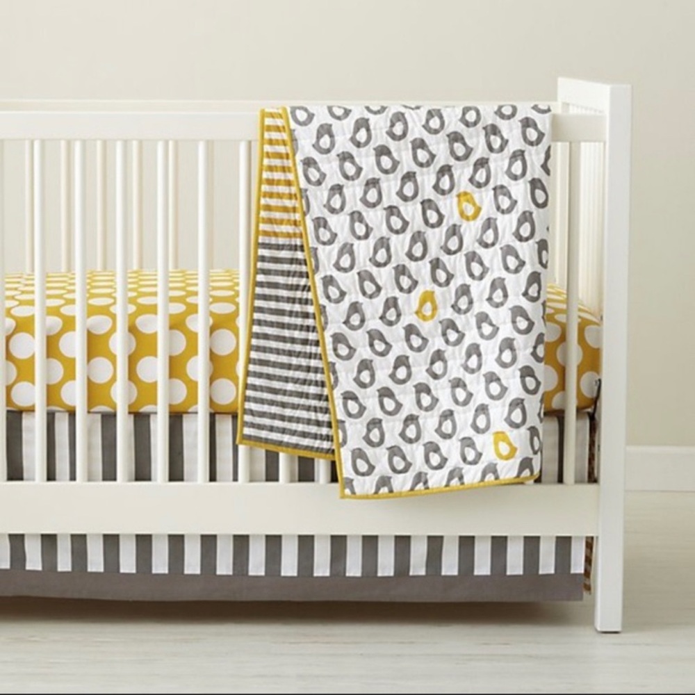 Land of Nod Peep Nursery Bedding and Curtains